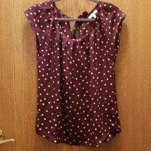 Lauren Conrad pleated blouse